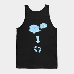 Ice Ice Baby Boy - It`s a boy - Mommy to be - Mom of boys Tank Top